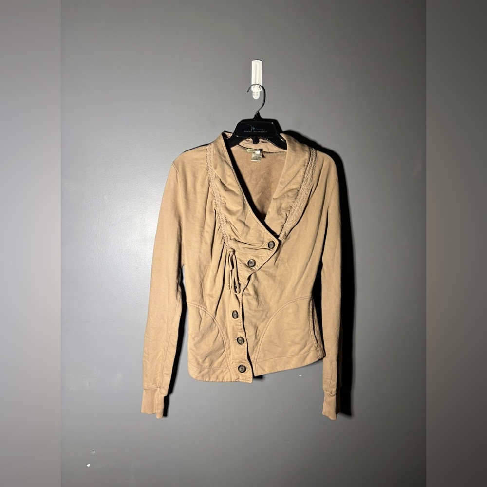 Prairie Underground Asymmetrical Button Jacket Womens Size Small
